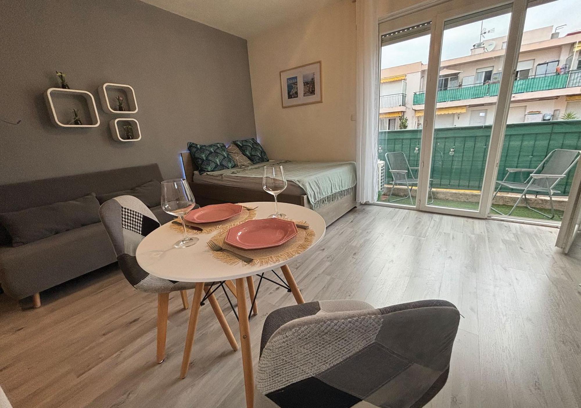 Charming Studio In Nice 2-Min Walk To The Sea Eksteriør billede
